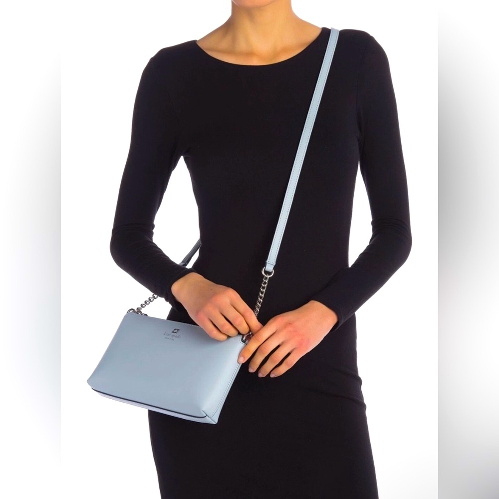 Kate Spade Blue soft Leather Crossbody Bag MSRP: $248 Like New